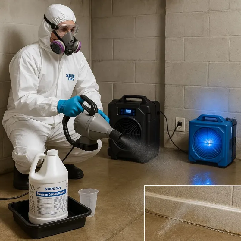 Sanitization and Odor Removal process in Lombard, IL