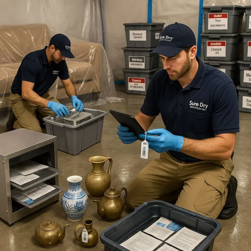 Content Protection and Restoration process in Lombard, IL