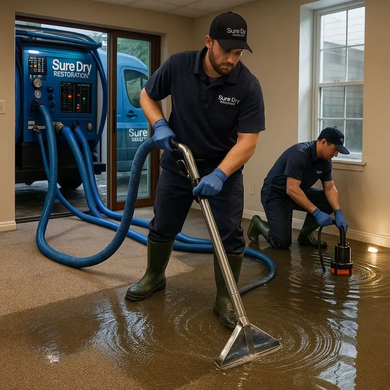 Water Extraction and Removal process in Lombard, IL
